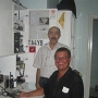 Selim TA4B and me at his home station